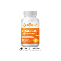 Vitamin D3 Supplement - Cell Growth, Bone Regeneration, Immune Support, Strong Bones and Nervous System Health