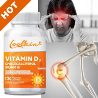 Vitamin D3 Supplement - Cell Growth, Bone Regeneration, Immune Support, Strong Bones and Nervous System Health